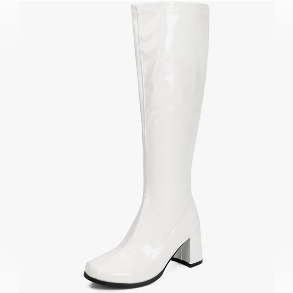 Women’s Chunky Heel Knee High and Up Boots, size 9